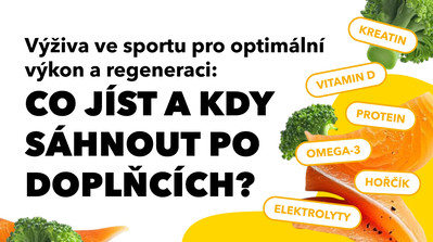 Výživa ve sportu pro optimální výkon a regeneraci: