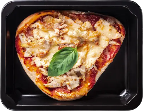 Pizza alla Parmigiana s kuracím mäsom